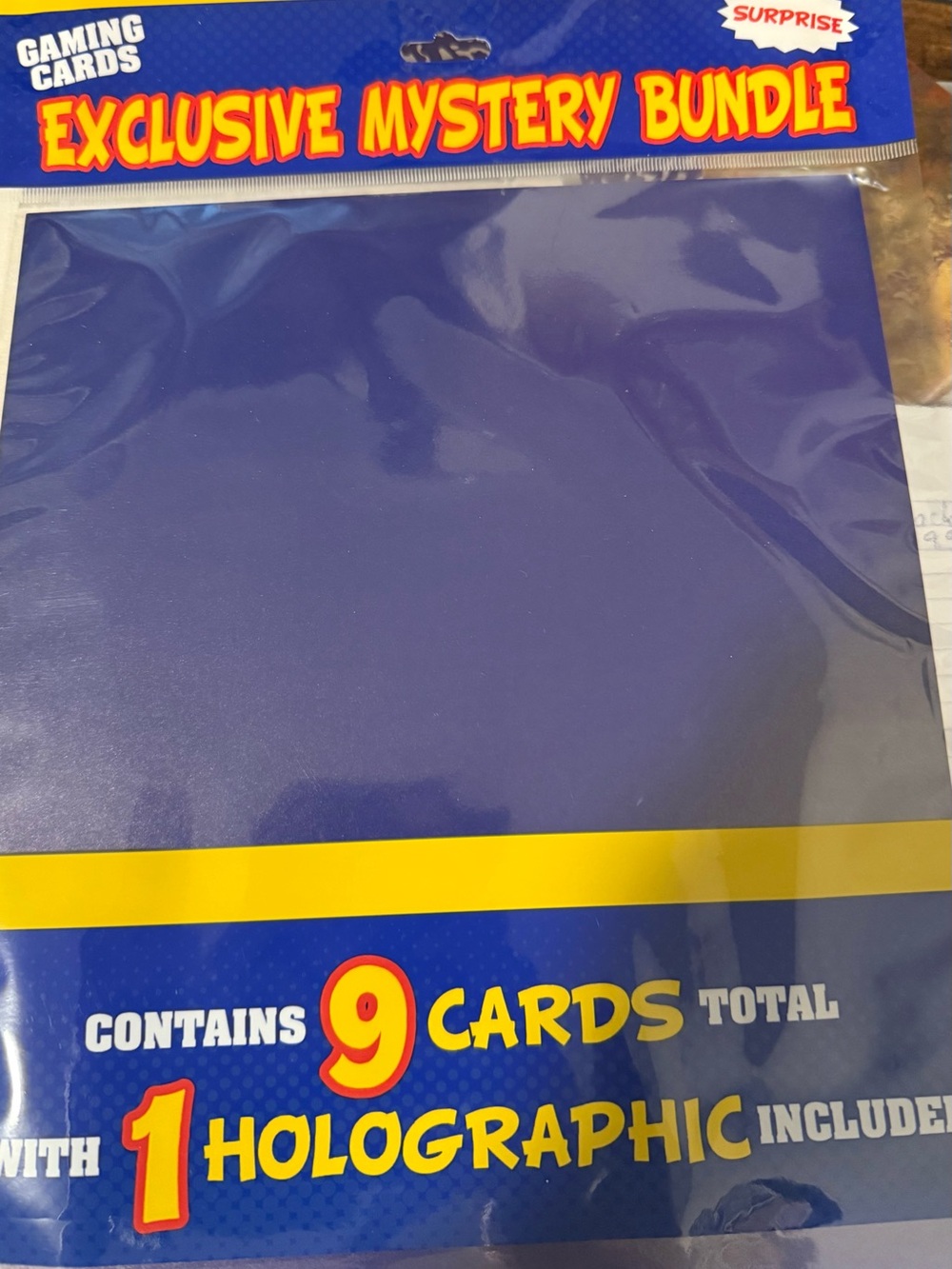 New in package-Pokemon Exclusive Mystery Bundle - Blue and Yellow